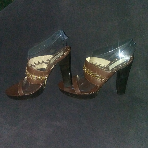 Michael Kors Chain Memories! Chocolate Chic Mules! - Picture 3 of 8